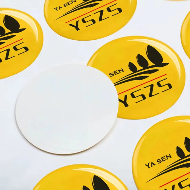 3D Epoxy Resin Stickers
